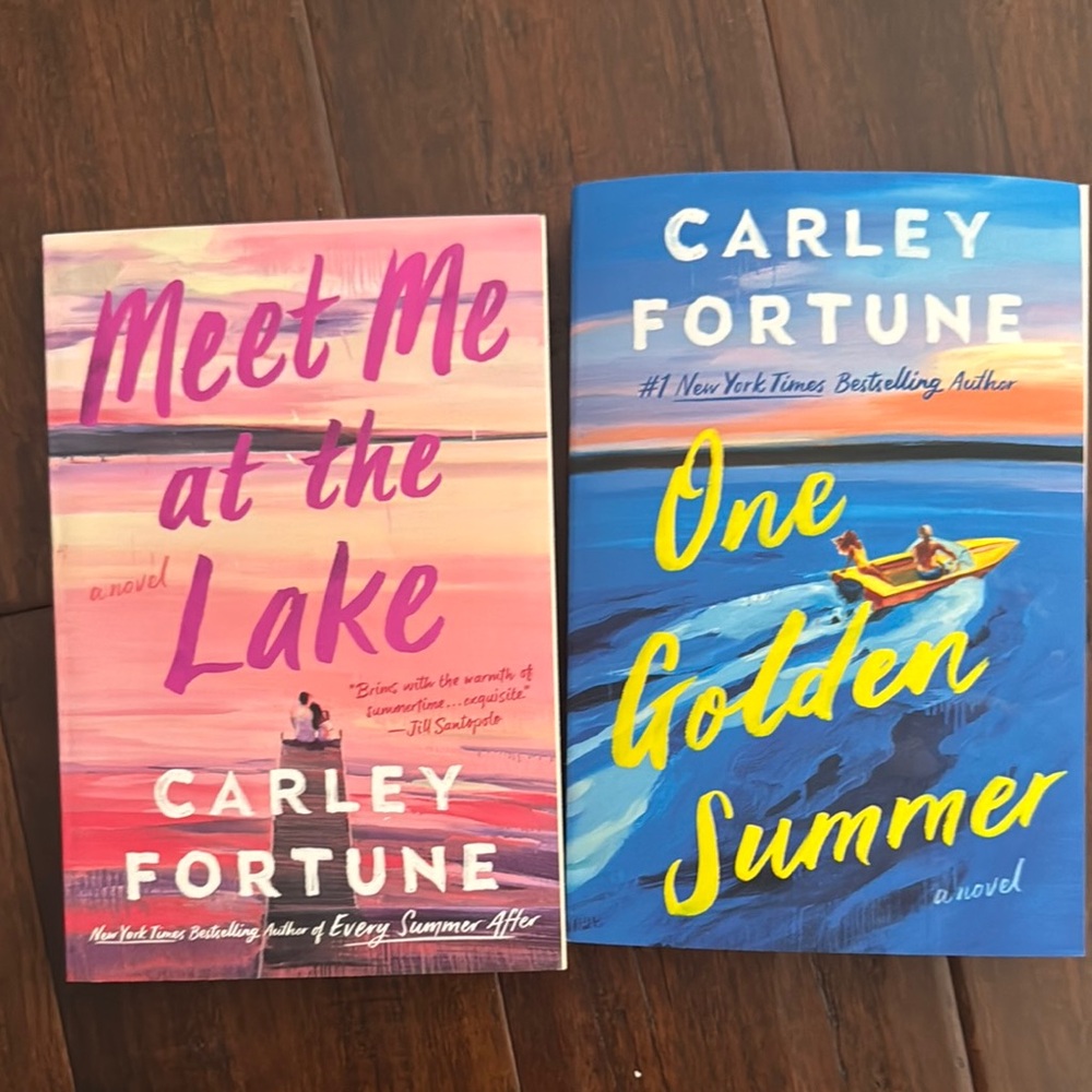 Carley Fortune Book Set - Pink and Blue Covers